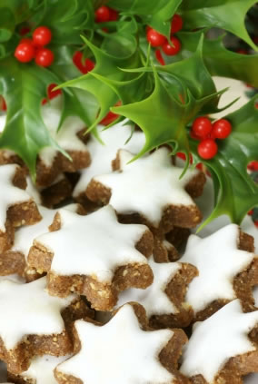 Zimtsterne (Cinnamon Stars) ⋆ German Christmas Cookies